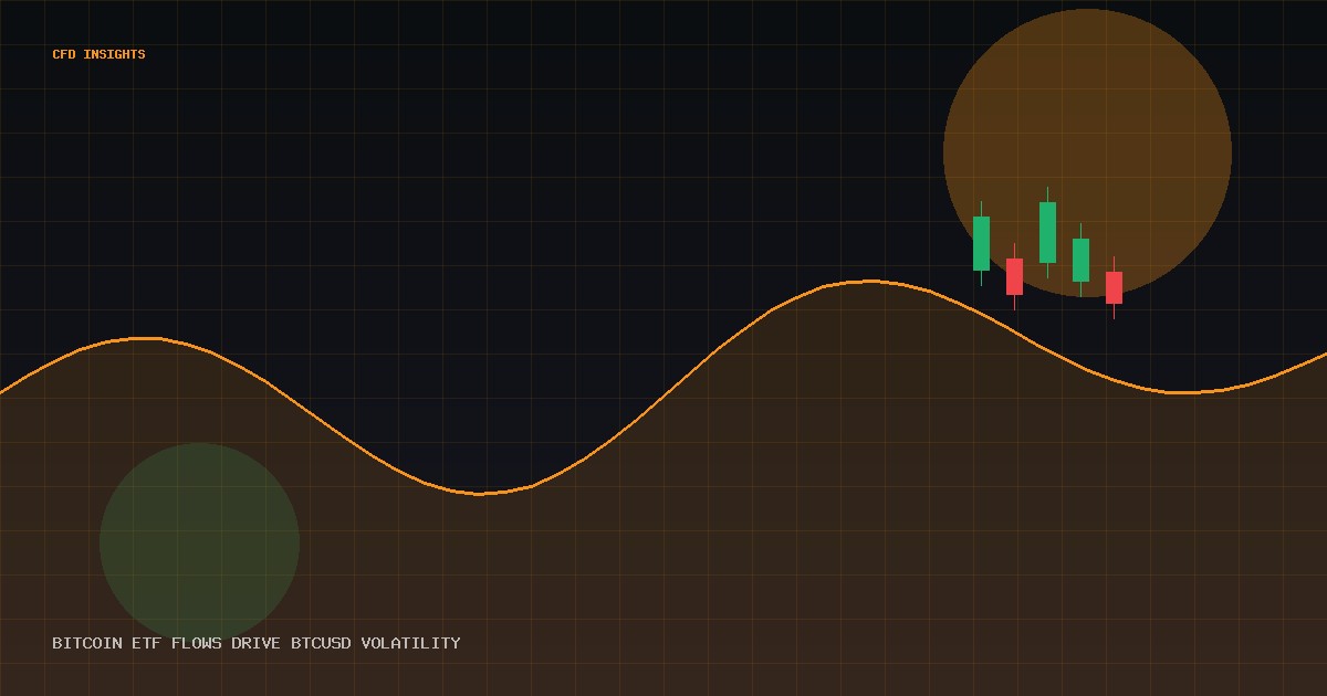 Bitcoin ETF Flows Drive BTC/USD Volatility